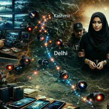 दिल्ली से कश्मीर तक, पाकिस्तान की 50 गुप्त ‘आंखें’! मास्टरमाइंड नौशाद, महिला सहित 14 गिरफ्तार