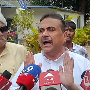 नाराज भाजपा नेता पर पुलिस अधिकारी ने डाला तृणमूल में शामिल होने का 'दबाव' : शुभेंदु अधिकारी
