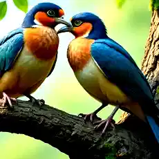 फीनिक्स में बसे अफ्रीकी लवबर्ड्स: अनुकूलन क्षमता और आजीवन संबंधों का अनूठा उदाहरण