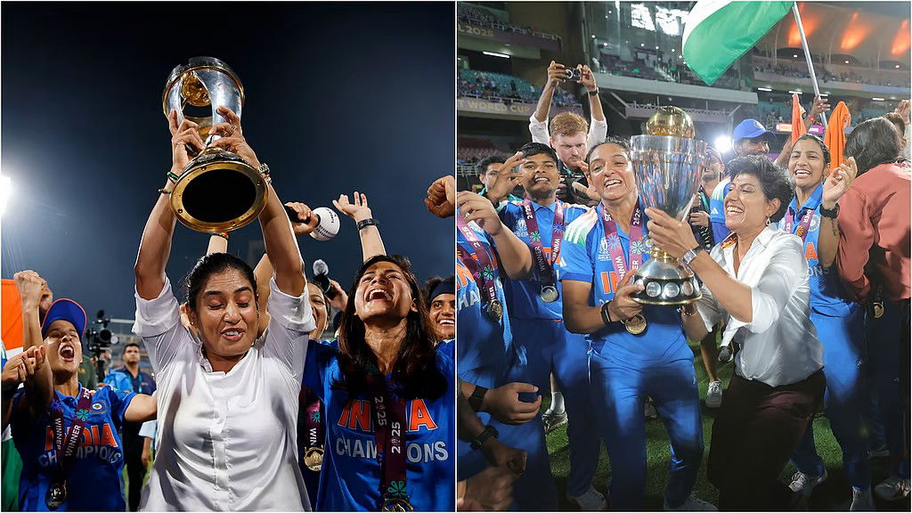 वादा निभाया...वर्ल्ड कप जीतने के बाद मिताली राज को थमाई ट्रॉफी, हरमनप्रीत कौर की टीम ने जो किया वो देखने लायक था