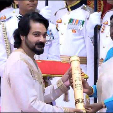 प्रसेनजीत चटर्जी को पद्म श्री सम्मान,  राष्ट्रपति मुर्मू ने अलंकरण समारोह में किया सम्मानित