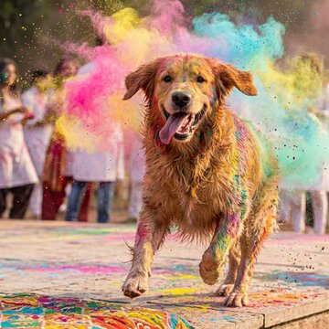 रंगों के उत्सव में अपने पालतू को शामिल करना चाहते हैं? किन बातों का ध्यान रखें