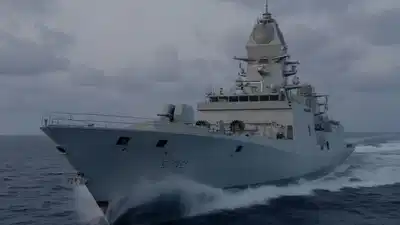 भारतीय नौसेना को सौंपे तीन युद्धपोत, GRSE शेयर में 18% तक की वृद्धि