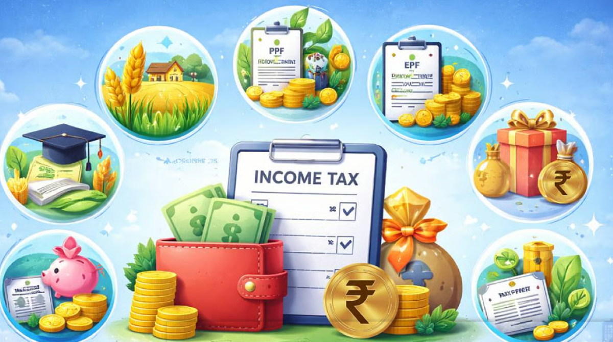 भारत में इन 10 तरह की आय पर नहीं लगता इनकम टैक्स, जानिए पूरी सूची