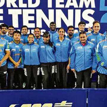 विश्व टीम टेबल टेनिस में भारत की धमाकेदार शुरुआत, पुरुष टीम की 3-0 से जीत