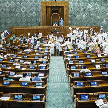 अभूतपूर्वः प्रधानमंत्री के भाषण के बिना लोकसभा ने राष्ट्रपति के अभिभाषण पर धन्यवाद प्रस्ताव पारित किया