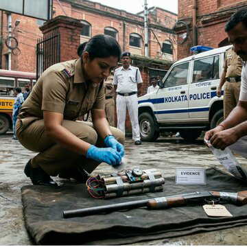 Bengal Election: भांगर में चुनाव से पहले बिगड़े हालात: बम और हथियार मिलने से मचा हड़कंप