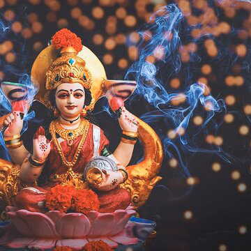 गलत चीज रखने से तो गरीबी आ ही सकती है, गृहस्थ के घर में देवी लक्ष्मी की किस प्रकार की तस्वीर या मूर्ति रखनी चाहिए ?