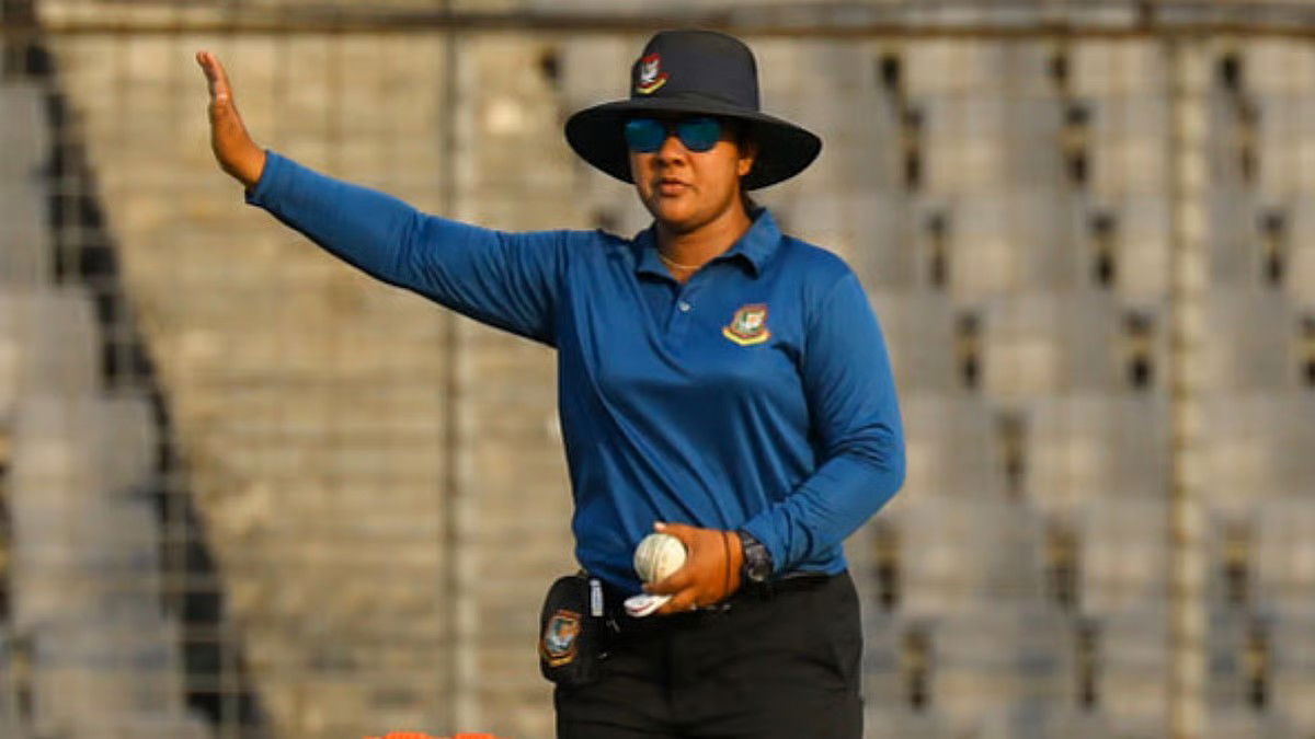 विश्व कप में पहली बांग्ला महिला अंपायर के रूप में जेस्सी इतिहास में अपनी जगह बना ली है