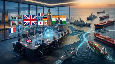 होर्मूज जलसंधि को खोलने के लिए ब्रिटेन की बुलायी मेगा बैठक में भारत लेगा हिस्सा! क्या अमेरिका होगा शामिल?