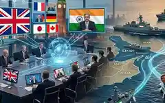 होर्मूज जलसंधि को खोलने के लिए ब्रिटेन की बुलायी मेगा बैठक में भारत लेगा हिस्सा! क्या अमेरिका होगा शामिल?