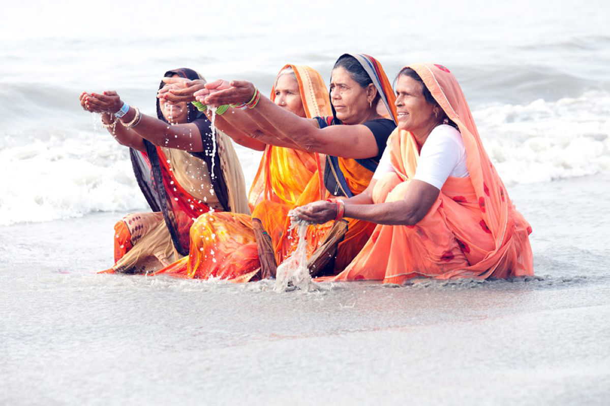 गंगासागर में कोविड-19 से शुरु हुई ई-दर्शन की शुरुआत