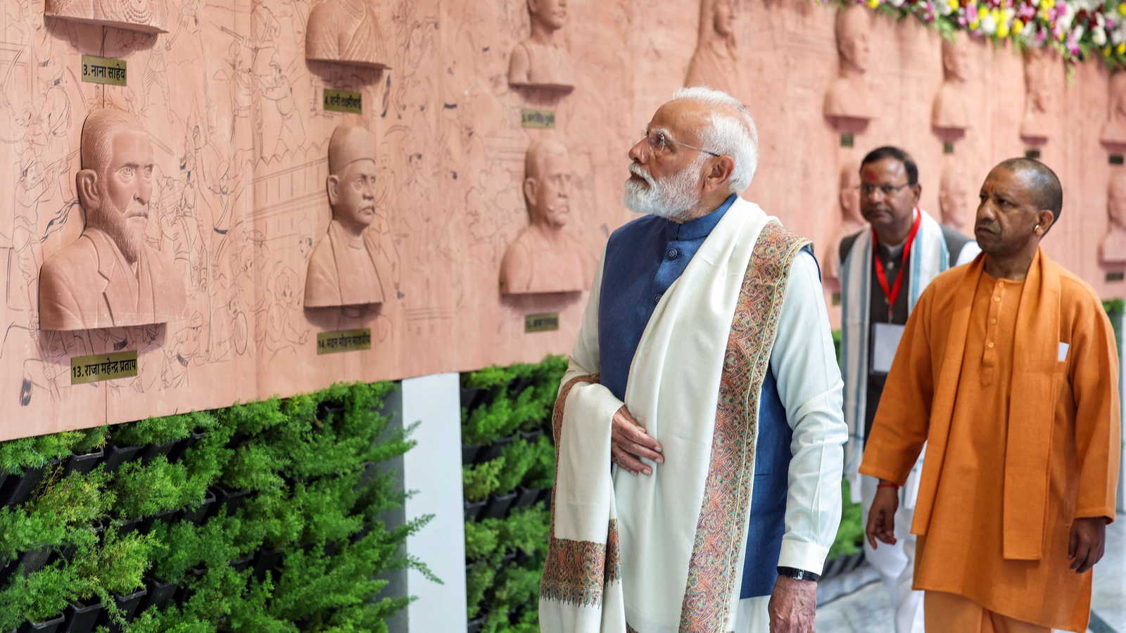 230 करोड़ की लागत से बने राष्ट्र प्रेरणा स्थल का प्रधानमंत्री मोदी ने किया उद्घाटन