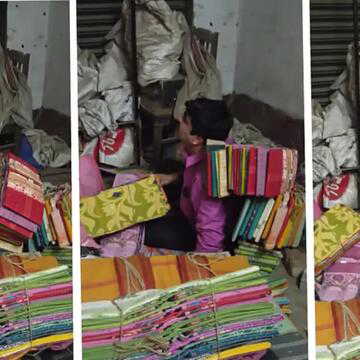 साड़ियों के ढेर में छिपा था तृणमूल नेता, लंबी तलाश के बाद पुलिस ने किया गिरफ्तार