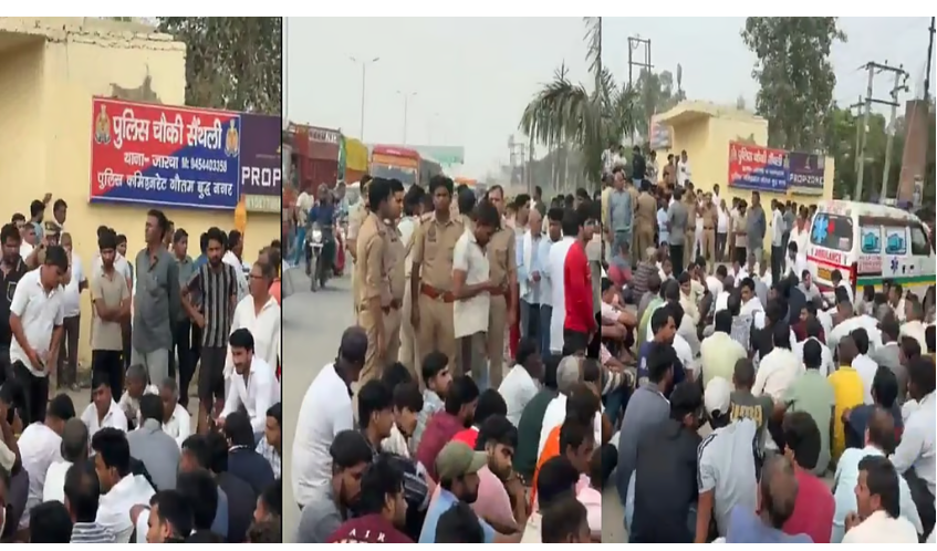 नाली के पानी के बहाव को लेकर विवाद में चाचा-भतीजे की गोली मारकर हत्या