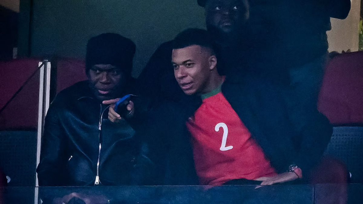 हकीमी का मैच देखने मोरक्को पहुंचे किलियन एम्बाप्पे