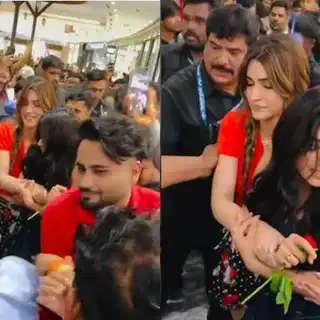'कॉकटेल 2'  के प्रमोशन में रश्मिका को भीड़ से बचाती दिखी 'बहन' कृति सेनन, यूजर्स ने की जमकर तारीफ