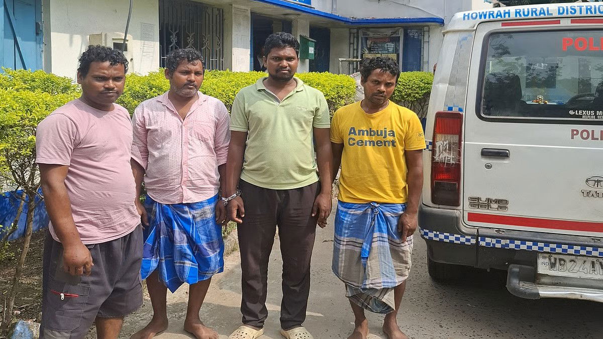 अशांति रोकने गए पुलिसकर्मियों को बाधा देने के आरोप में 4 गिरफ्तार