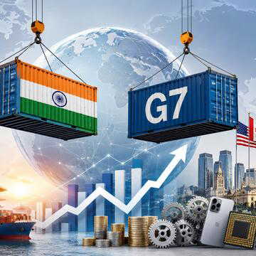 India Trade Report: भारत के कुल निर्यात में G7 देशों की हिस्सेदारी बढ़कर 31% पहुंची, आयात हिस्सेदारी घटी