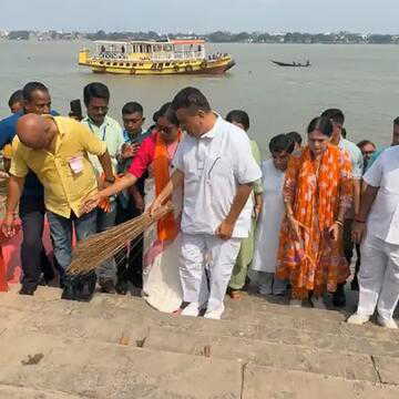 'योग और स्वच्छता बनें आदत': अग्निमित्रा, पीएम दौरे से पहले सड़कों से घाटों तक चल रहा सफाई अभियान