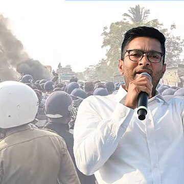 बेलडांगा की घटना को हवा दे रहे हैं 'नए गद्दार', बहरमपुर के रोड से अभिषेक बनर्जी ने बोला हमला