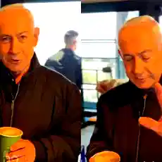 कॉफी शॉप से 10 उंगलियां दिखाईं नेतन्याहू ने! जिंदा होने का सबूत या सब कुछ फेक?