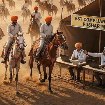 पुष्कर पशु मेले पर सरकार का नया नियम, घोड़ों की खरीद-फरोख्त पर अब देना होगा जीएसटी