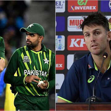 भारत का मैच बॉयकाट पर विवाद बढ़ाने की कोशिश ? पाकिस्तानी रिपोर्टर को मार्श की चेतावनी