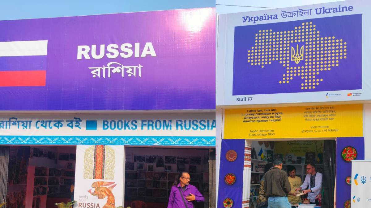 ऐसी जगह जहां थम गया युद्ध और बोल उठीं किताबें : कोलकाता बुक फेयर में आमने-सामने रूस-यूक्रेन!