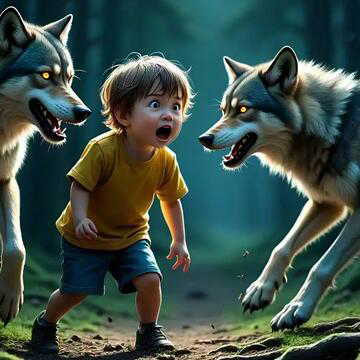 कैसरगंज में भेड़ियों का कहर,अस्पताल ले जाते समय बच्चे की मौत