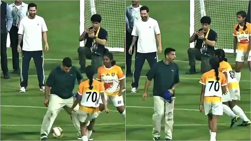 मेस्सी के सामने ही सुआरेज़ को नटमेग, चर्चा में 13 साल की तानिष्का