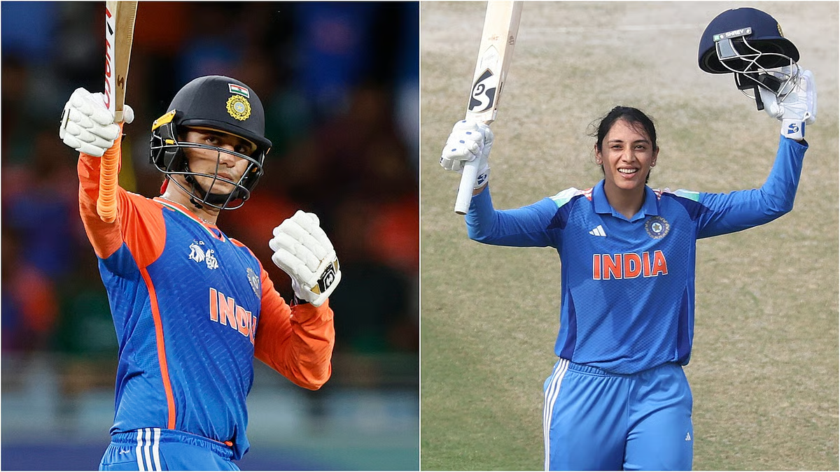 स्मृति मंधाना और अभिषेक शर्मा को ICC का अवॉर्ड, शानदार परफॉर्मेंस के लिए खिताब जीता