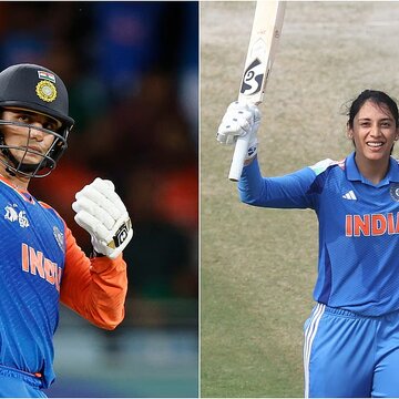 स्मृति मंधाना और अभिषेक शर्मा को ICC का अवॉर्ड, शानदार परफॉर्मेंस के लिए खिताब जीता