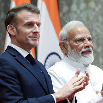 मैक्रों की चौथी भारत यात्रा: मुंबई में मोदी और मैक्रों के बीच प्रतिनिधिमंडल-स्तरीय वार्ता