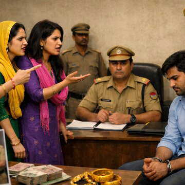 दहेज के लालच में तीन शादियाँ? मामला सामने आते ही तीनों पत्नियाँ थाने पहुँचीं