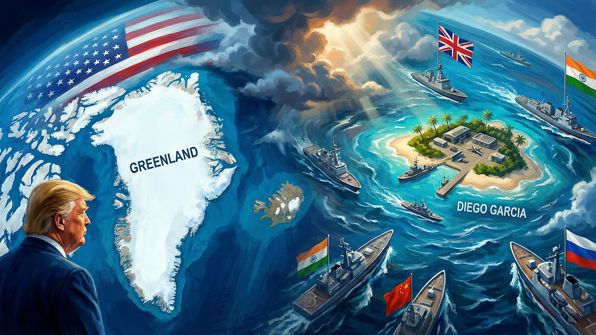 ग्रीनलैंड के बाद ट्रंप की नजर डिएगो गार्सिया पर: हिंद महासागर में अमेरिका की चाल, भारत के लिए खतरे की घंटी