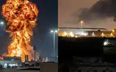 लगातर जोरदार विस्फोट, रियाद हिल रहा है! पश्चिम एशिया का सारा तेल नष्ट करने की राह पर ईरान