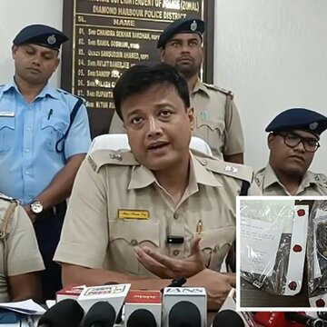 देर रात पुलिस की तलाशी अभियान में बजबज से भारी मात्रा में हथियार बरामद, 1 गिरफ्तार
