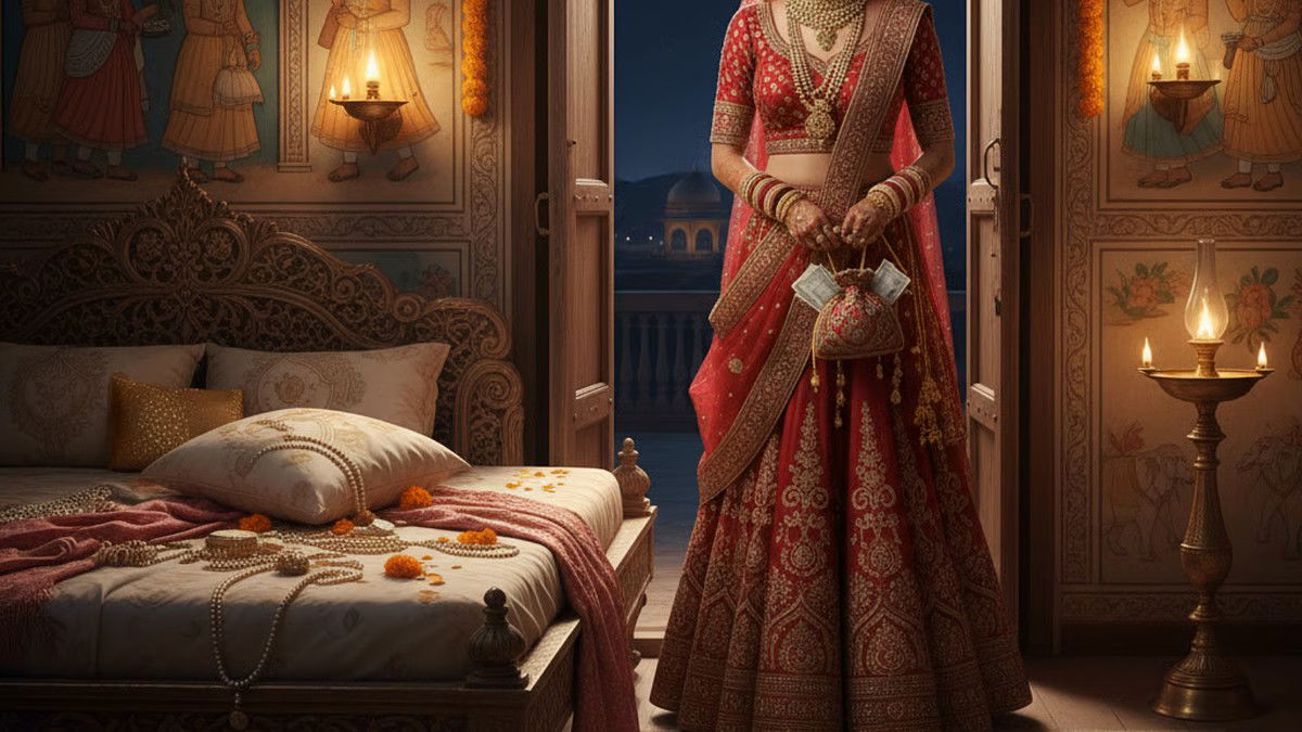 सुहागरात पर दुल्हन का कांड, जेवर लेकर फरार