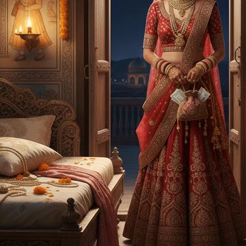 सुहागरात पर दुल्हन का कांड, जेवर लेकर फरार