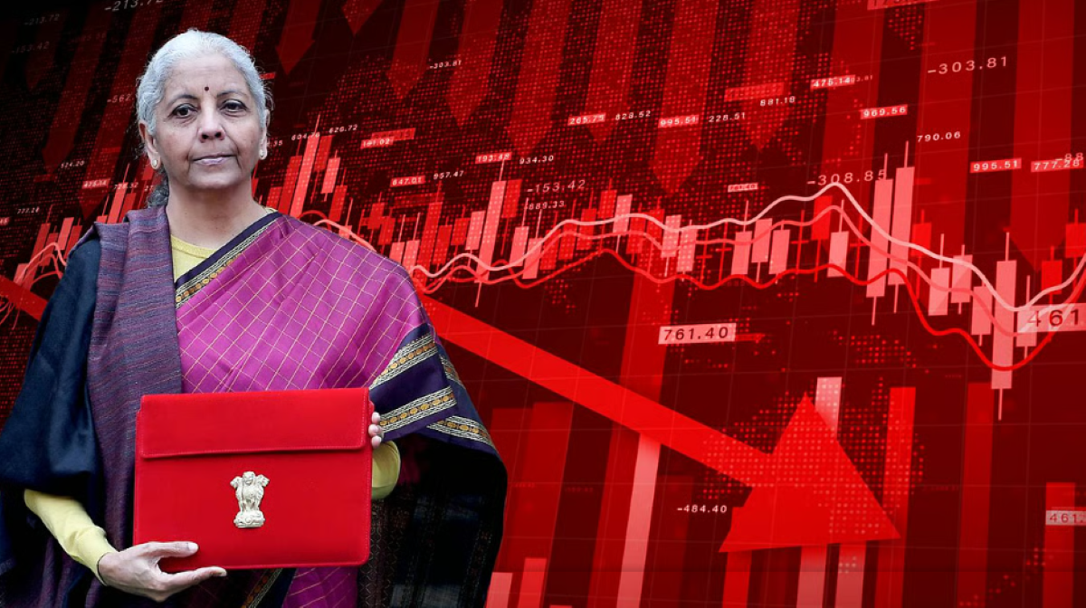 बजट के दिन भी शेयर बाजार में गिरावट, बढ़े STT के कारण सेन्सेक्स और निफ्टी50 में धक्का?