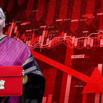 बजट के दिन भी शेयर बाजार में गिरावट, बढ़े STT के कारण सेन्सेक्स और निफ्टी50 में धक्का?