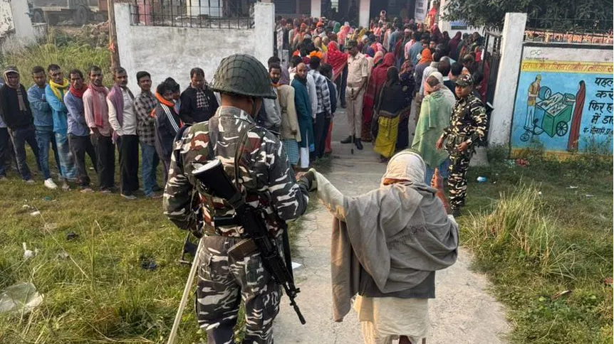 बिहार चुनाव में दूसरे चरण में रिकॉर्ड 67.14% वोटिंग, किशनगंज ने रचा नया इतिहास