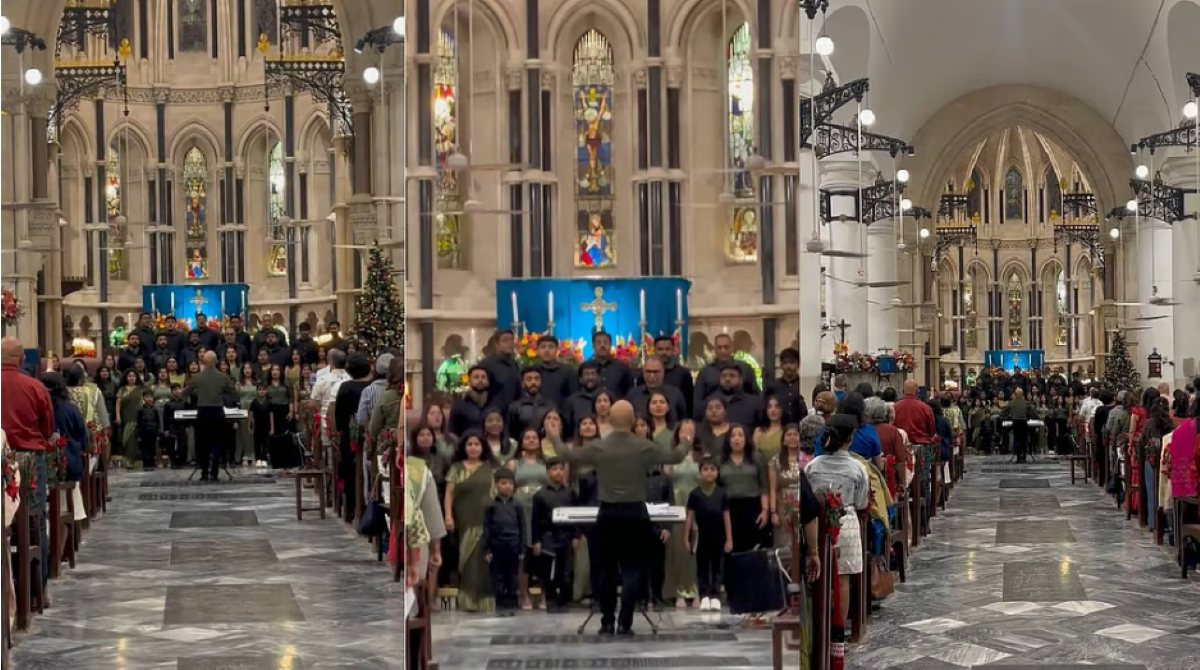 ‘सबसे पहले देश’, राष्ट्रगान गाकर शुरू हुई मध्यरात्रि की प्रार्थना, मुंबई के चर्चों में क्रिसमस की अलग तस्वीर