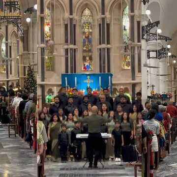 ‘सबसे पहले देश’, राष्ट्रगान गाकर शुरू हुई मध्यरात्रि की प्रार्थना, मुंबई के चर्चों में क्रिसमस की अलग तस्वीर
