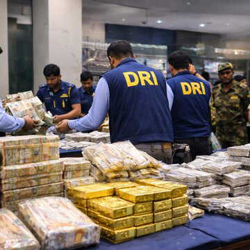 दिल्ली और कोलकाता में अवैध सोना गलाने का रैकेट पकड़ा गया, करोड़ों का सोना-चांदी और नकदी बरामद