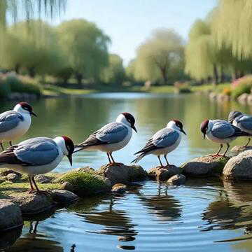 सांतरागाछी झील में इस बार रिकॉर्ड संख्या में पहुंचे प्रवासी पक्षी