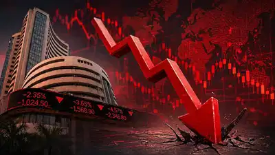 शुरुआती कारोबार में निवेशकों को बड़ा झटका, सेंसेक्स 600 से ज्यादा अंक टूटकर नीचे गिरा