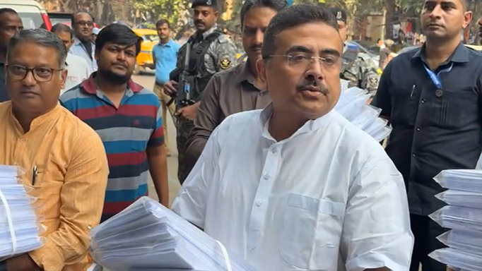 तृणमूल ने लगाया शुभेंदु अधिकारी पर नियुक्ति भ्रष्टाचार में शामिल होने का आरोप