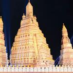 दुर्गापुर में इस साल देखें ग्रामीण बंगाल की छवि, थाईलैंड के मंदिर के तर्ज पर बनाया गया पंडाल